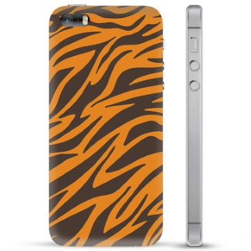 Funda de TPU para iPhone 5/5S/SE - Tigre