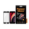 Protector de Pantalla PanzerGlass Case Friendly CamSlider para iPhone 6/6S/7/8/SE (2020)/SE (2022) - Borde Negro