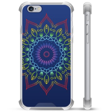 Funda Híbrida para iPhone 6 Plus / 6S Plus - Mandala Colorida