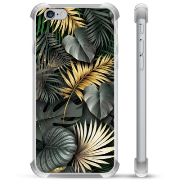 Funda Híbrida para iPhone 6 Plus / 6S Plus - Hojas Doradas