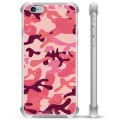 Funda Híbrida para iPhone 6 Plus / 6S Plus - Camuflaje Rosa