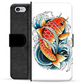 Funda Cartera Premium para iPhone 6 / 6S - Pez Koi