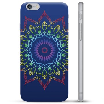 Funda de TPU para iPhone 6 Plus / 6S Plus - Mandala Colorida