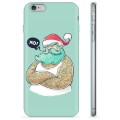 Funda de TPU para iPhone 6 / 6S - Papá Noel Moderno