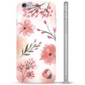 Funda de TPU para iPhone 6 Plus / 6S Plus - Flores Rosadas