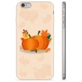 Funda de TPU para iPhone 6 / 6S - Calabazas