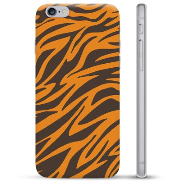 Funda de TPU para iPhone 6 / 6S - Tigre