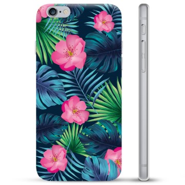 Funda de TPU para iPhone 6 Plus / 6S Plus - Flores Tropicales