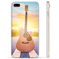 Funda de TPU para iPhone 7 Plus / iPhone 8 Plus - Guitarra