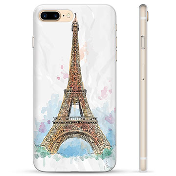 Funda de TPU para iPhone 7 Plus / iPhone 8 Plus - París