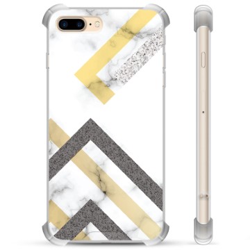 Funda Híbrida para iPhone 7 Plus / iPhone 8 Plus - Mármol Abstracto