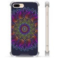 Funda Híbrida para iPhone 7 Plus / iPhone 8 Plus - Mandala Colorida