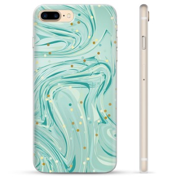 Funda de TPU para iPhone 7 Plus / iPhone 8 Plus - Menta Verde