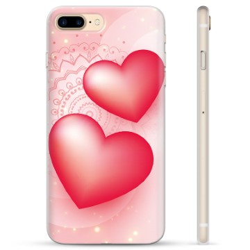 Funda de TPU para iPhone 7 Plus / iPhone 8 Plus - Amor