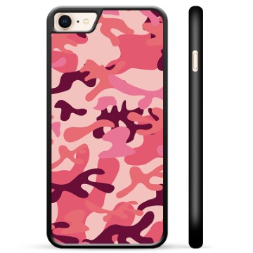 Carcasa Protectora para iPhone 7/8/SE (2020)/SE (2022) - Camuflaje Rosa