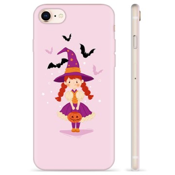 Funda de TPU para iPhone 7/8/SE (2020)/SE (2022) - Chica de Halloween