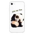 Carcasa de TPU Stylish Ultra Fina para iPhone 7/8/SE (2020)/SE (2022) - Panda