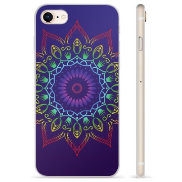 Funda de TPU para iPhone 7 / iPhone 8 - Mandala Colorida