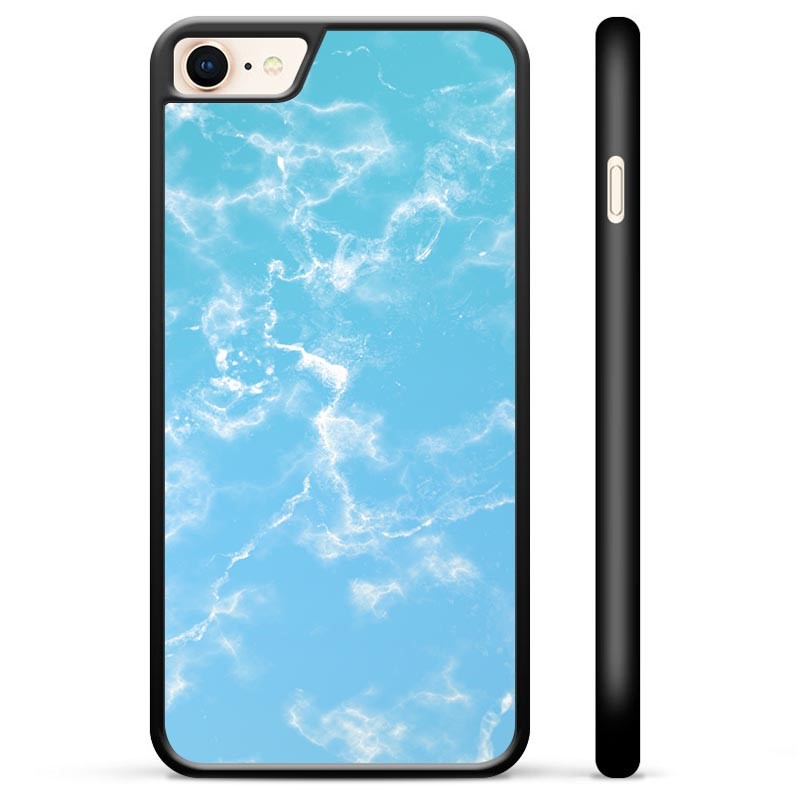 Carcasa Protectora para iPhone 7 / iPhone 8 - Mármol Azul