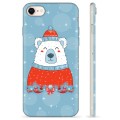 Funda de TPU para iPhone 7/8/SE (2020) - Oso de Navidad