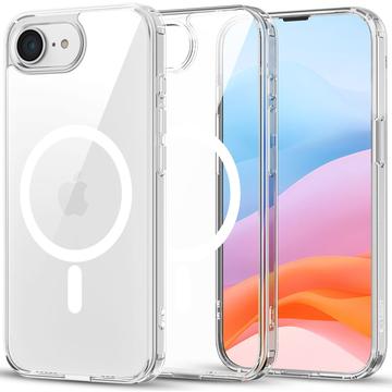 Carcasa Híbrida Magnética Tech-Protect Flexair para iPhone 16e - Transparente