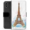 Funda Cartera Premium para iPhone X / iPhone XS - París