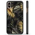 Carcasa Protectora para iPhone X / iPhone XS - Hojas Doradas