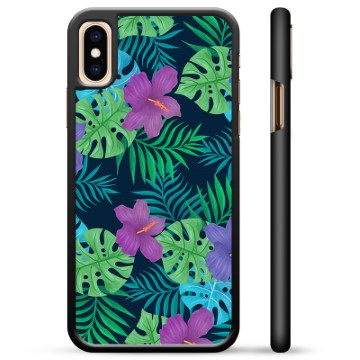 Carcasa Protectora para iPhone X / iPhone XS - Flores Tropicales