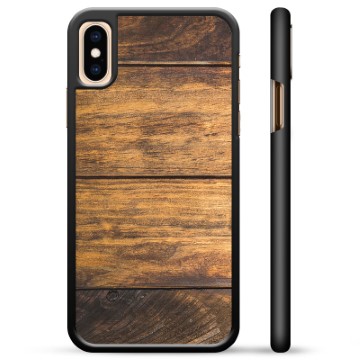 Carcasa Protectora para iPhone X / iPhone XS - Madera