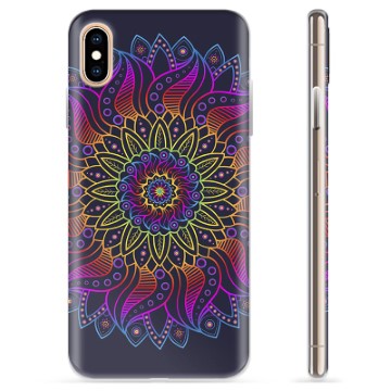 Funda de TPU para iPhone XS Max - Mandala Colorida