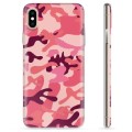 Funda de TPU para iPhone XS Max - Camuflaje Rosa