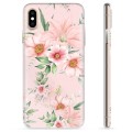 Funda de TPU para iPhone X / iPhone XS - Flores de Acuarela