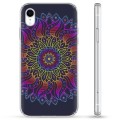 Funda Híbrida para iPhone XR - Mandala Colorida