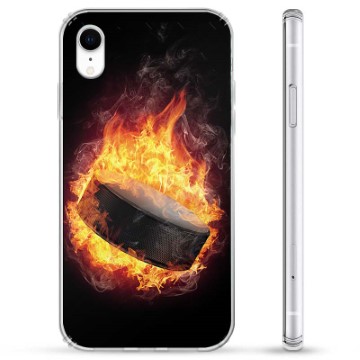 Funda Híbrida para iPhone XR - Hockey Sobre Hielo