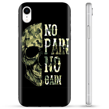 Funda de TPU para iPhone XR - No Pain, No Gain