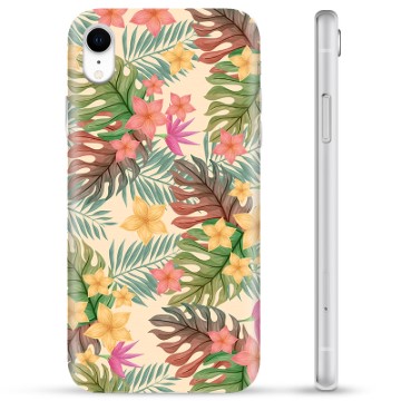 Funda de TPU para iPhone XR - Flores Rosadas