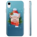 Funda de TPU para iPhone XR - Piggy de Invierno