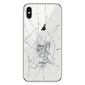 Reparación de la tapa posterior del iPhone XS - Solo cristal - Blanco