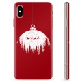 Funda de TPU para iPhone XS Max - Pelota de Navidad