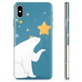 Funda de TPU para iPhone XS Max - Oso Polar