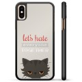 Carcasa Protectora para iPhone X / iPhone XS - Gato Enfadado