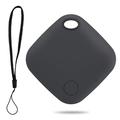 itag03 Bluetooth Finder Localizador Anti-Pérdida para Dispositivo Apple Mini Rastreador Portátil con Correa - Negro