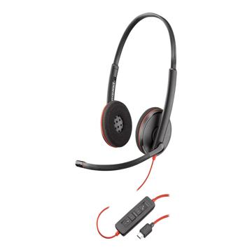 Auriculares de Cableado Poly Plantronics Blackwire C3220 - Negro