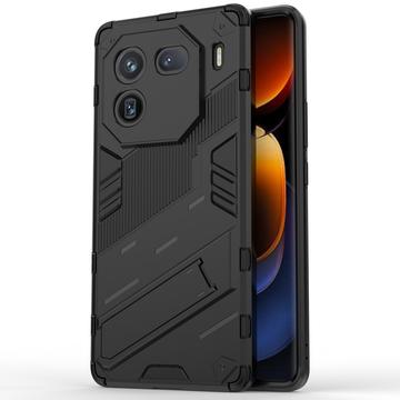 Funda Híbrida con Soporte Armor Serie para vivo iQOO 12 Pro - Negro