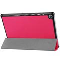 Funda de Tres Pliegues para Huawei MediaPad M5 10/M5 10 (Pro) - Rosa Fuerte