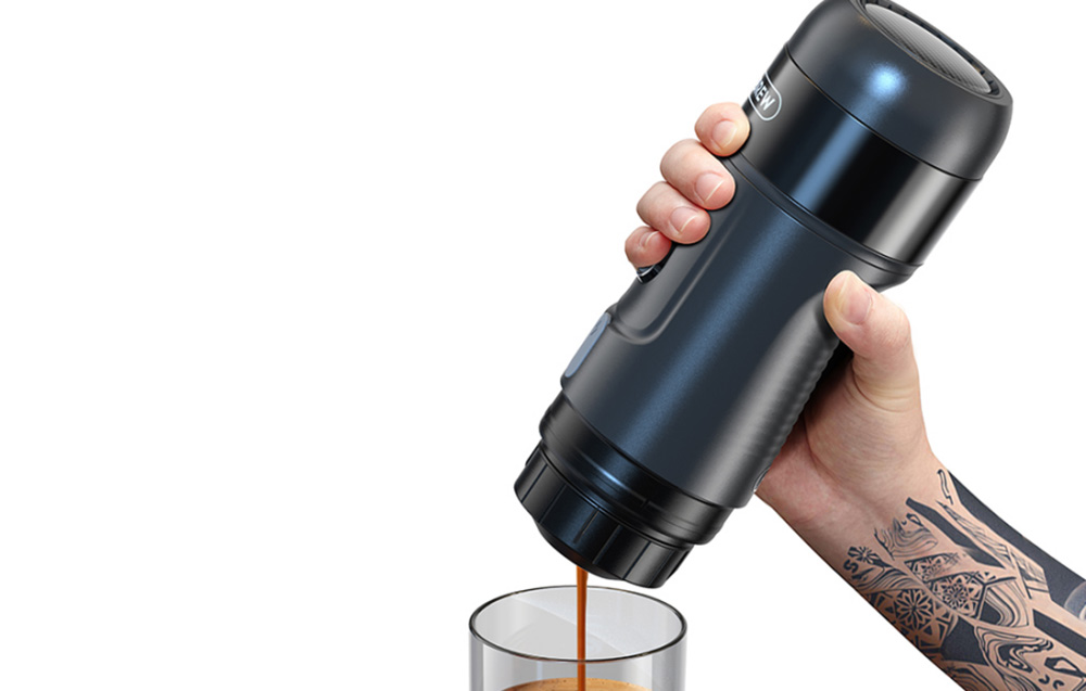 HiBREW H4A Cafetera portátil 3 en 1 con estuche 80W