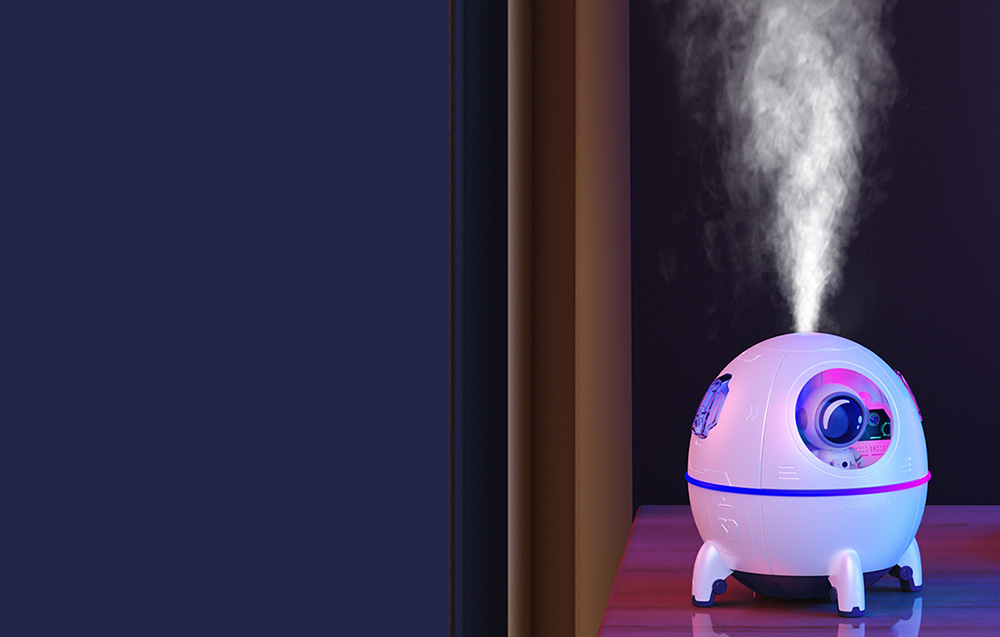 Humidificador Remax Spacecraft RT-A730 - blanco